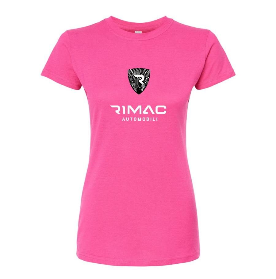 Women’s Rimac Automobili Round Neck T-Shirt